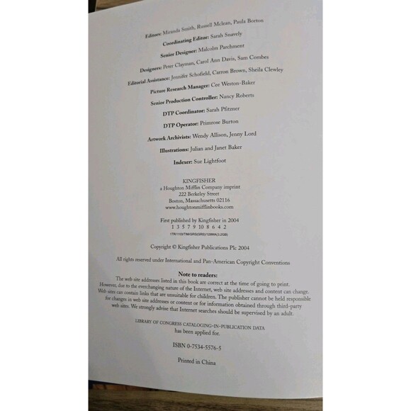 The Kingfisher Illustrated Nature Encyclopedia Hardcover Homeschool Educational - Picture 8 of 8